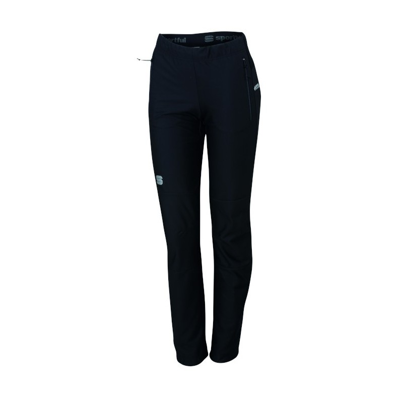 Kvinners bukser Sportful Squadra WS W Pants svart Kvinners bukser Sportful Squadra WS W Pants svart